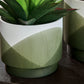 Ardenridge - Planter Set (Set of 2) - Green / White