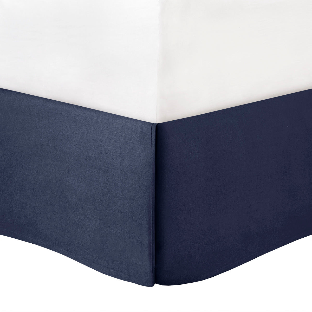 7 Piece Tufted Comforter Set Navy Queen