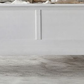 Louis Philippe III White Finish Queen Bed