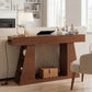 60 Inch Narrow Console Table with Built-in Power Outlet