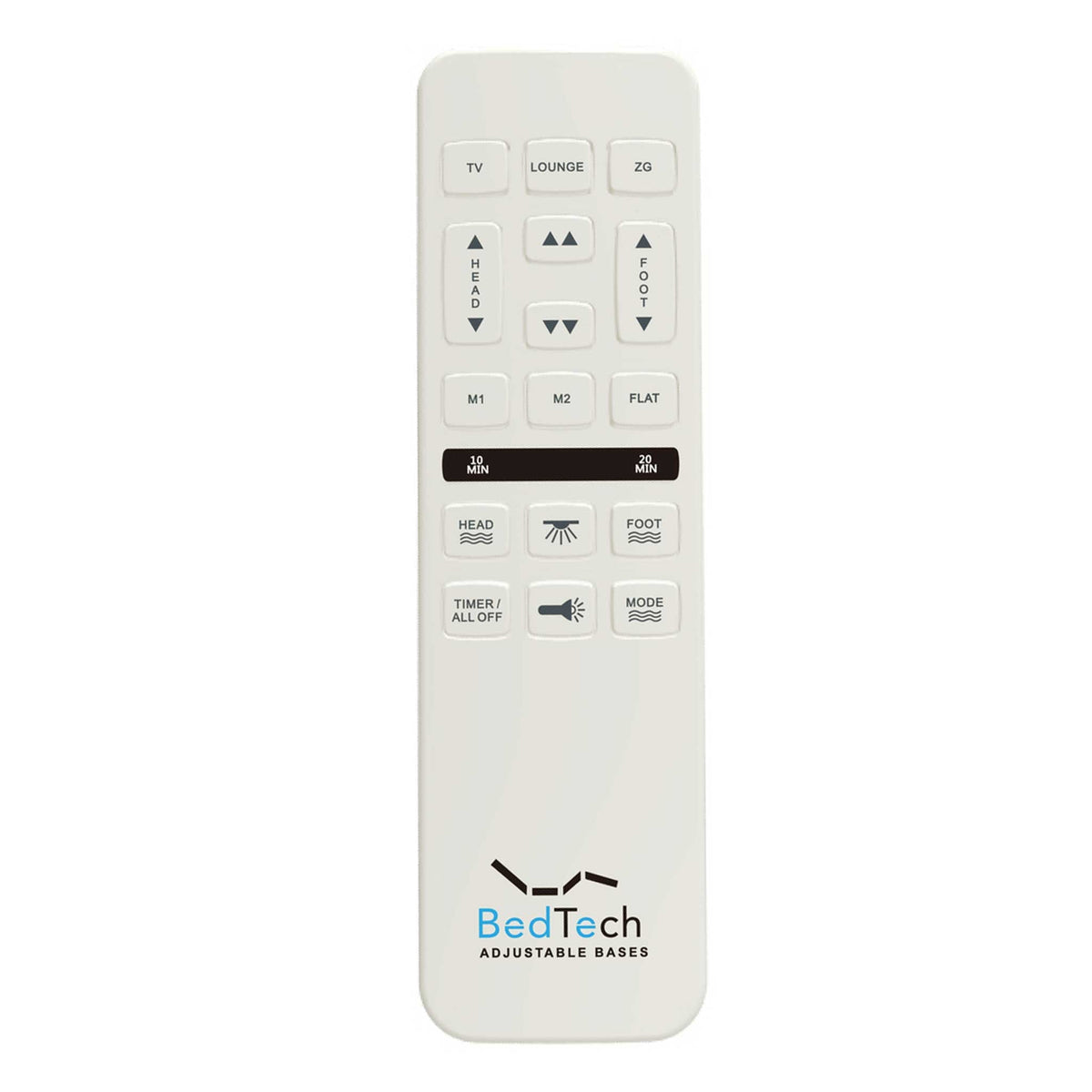 BT3000 Split Top Queen Adjustable Bed Base With Head and Foot Position Adjustment