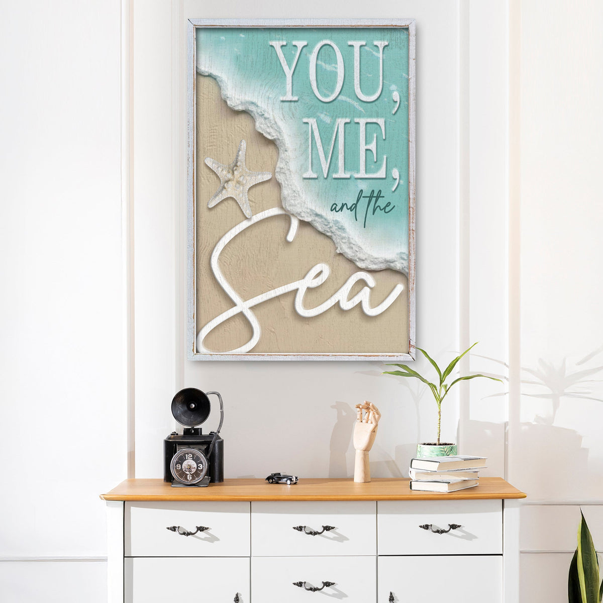 You Me and the Sea Coastal Sign VI