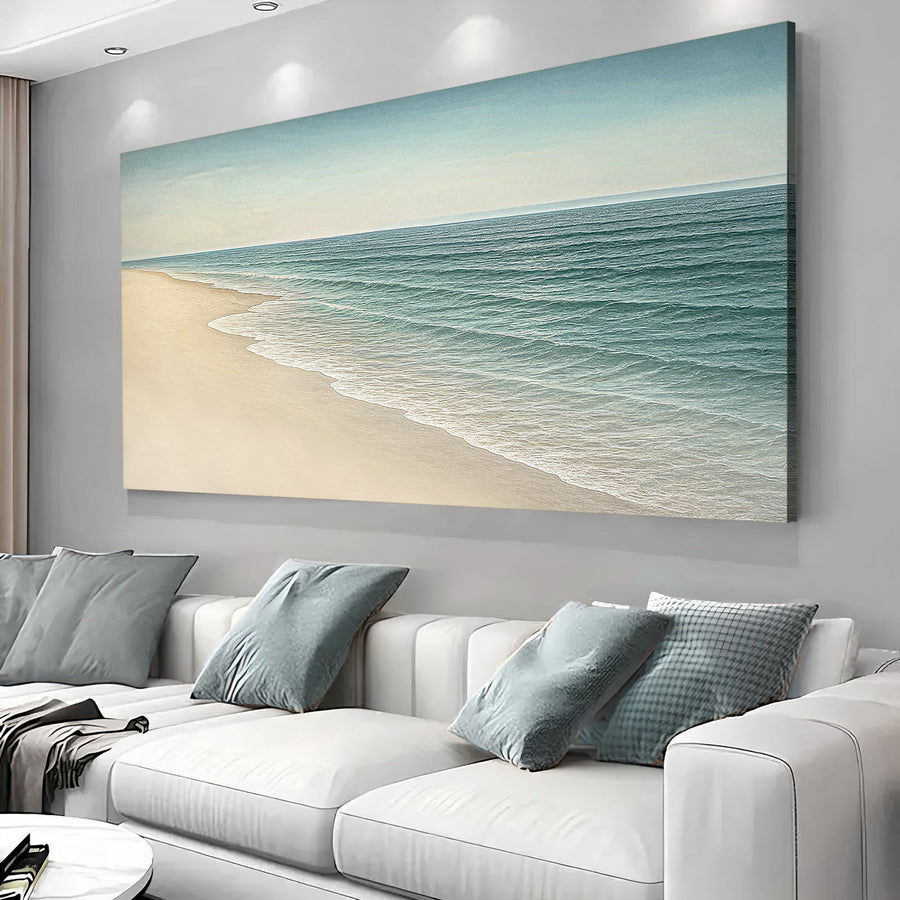 Beach Shoreline Coastal Wall Art II
