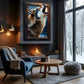 3D Wolf Wall Art