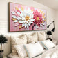 Blushing Blooms Pink Wall Art