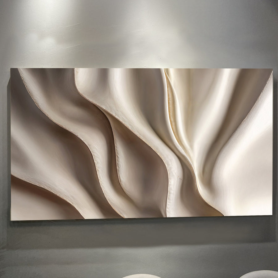 Beige Minimalist Wall Art V
