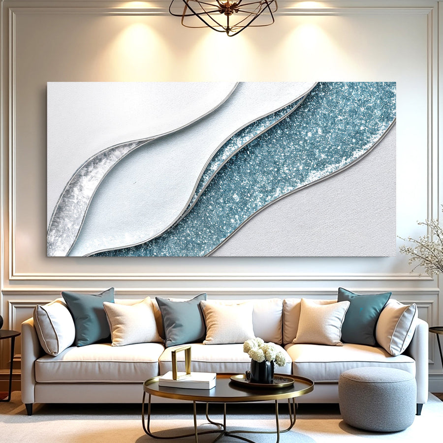Lighter Waves Wall Art