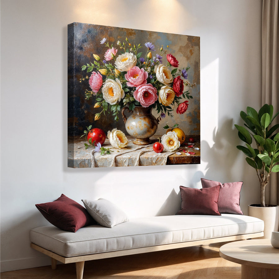 Summer Bloom Vase Wall Art