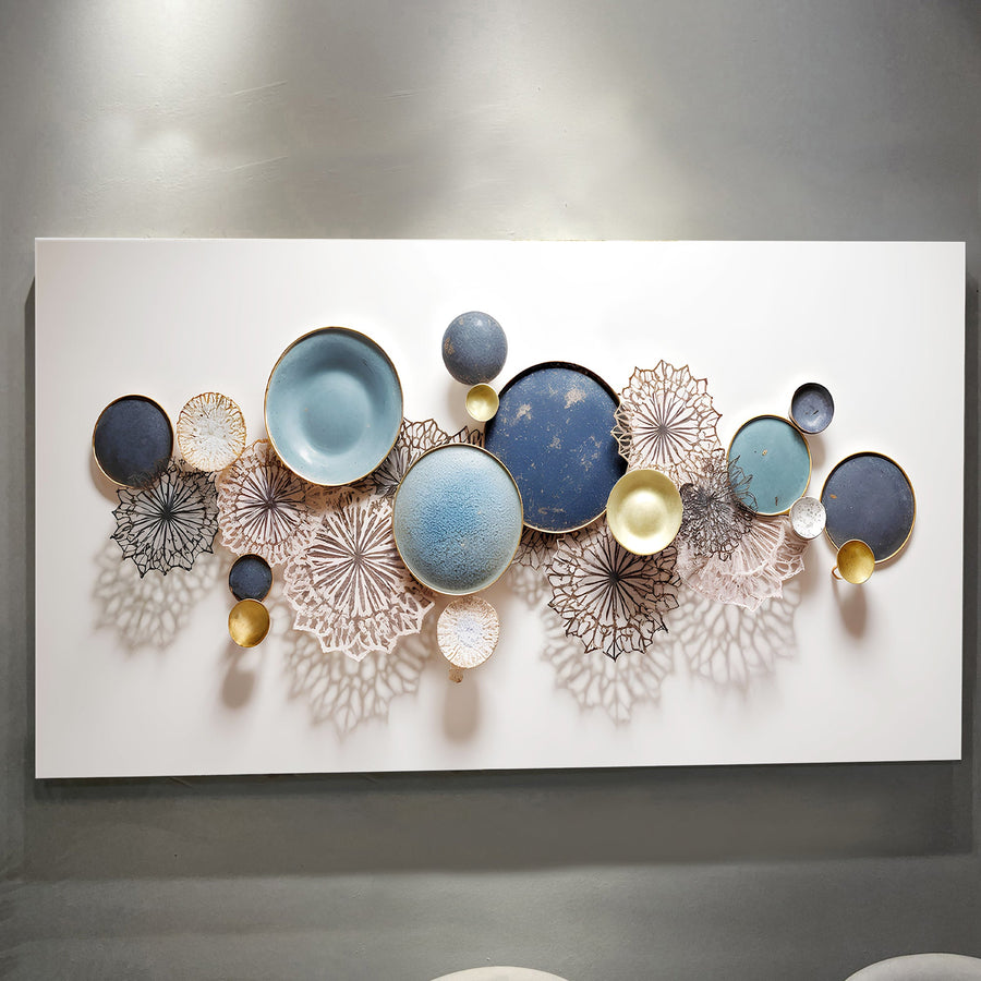 Lotus Leaf Abstract Wall Art III