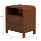 Lionel Mid Century Modern Solid Wood Nightstand