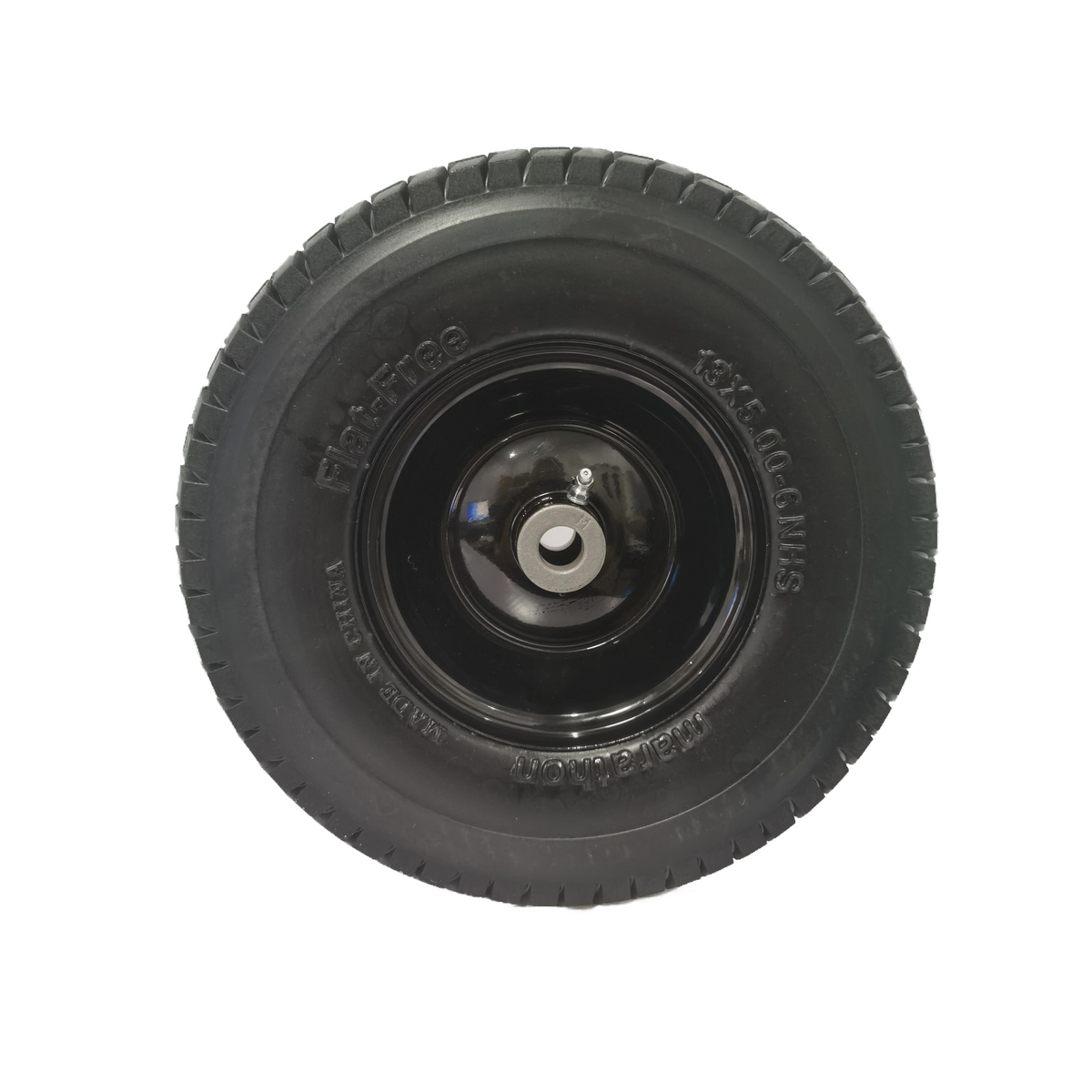 (4-Pack) 13x5.00-6 Flat Free Tire and Wheel Assemblies