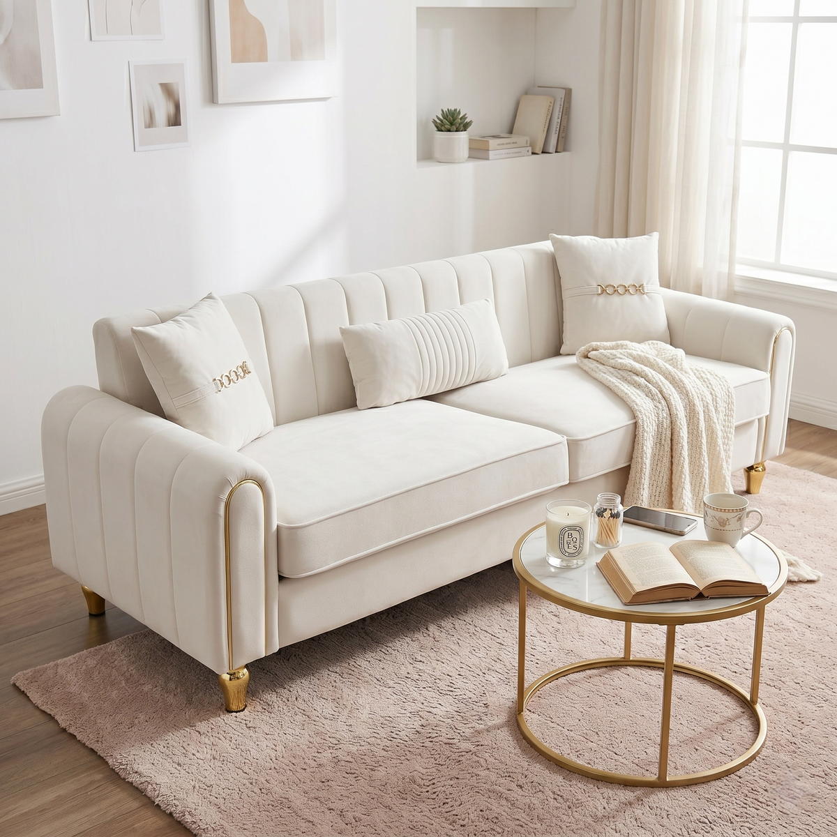 FX-P11-CW 3-Seater Sofa