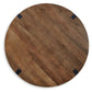 Hanneforth - Round Cocktail Table - Brown