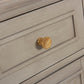 Dauphin Handpainted Entryway Storage Cabinet