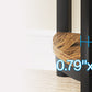 23.62” Industrial 3-Tier Half Moon End Table