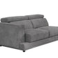 Alwin - Modular Lf Sofa - Dark Gray Fabric