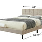 Queen Sized Squares Bed in a Box with USB
