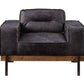 Silchester - Chair - Antique Ebony Top Grain Leather