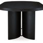 Rowanbeck - Oval Dining Room Table - Black