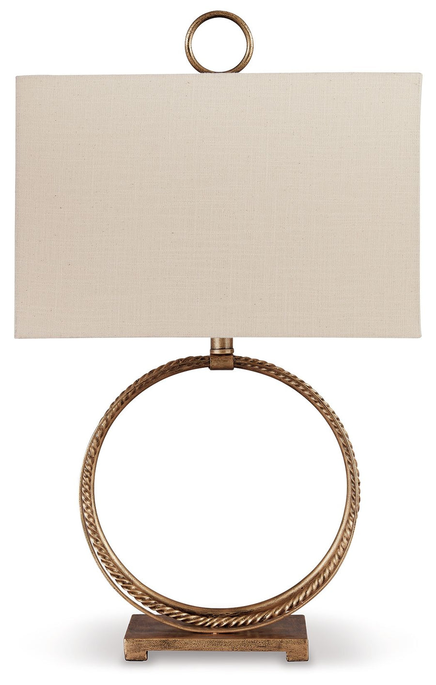 Mahala - Metal Table Lamp  - Antique Gold Finish