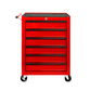Rolling Metal Tool Chest with 6 Drawers
