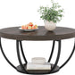 31.7” Round Coffee Table with Storage