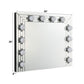 Noralie - Accent Mirror - Faux Diamonds & Mirrored