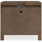 Cabalynn - Two Drawer Night Stand - Light Brown