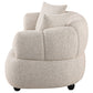 Whitney Contemporary Channel Tufted Woven Fabric Upholstered Loveseat - view 2
