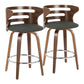 Fixed-Height Counter Stool with Swivel