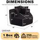 54-Inch Modern-Style Hexagonal Lounge Chair