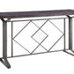 Evangeline - Counter Height Table - Salvaged Brown & Black