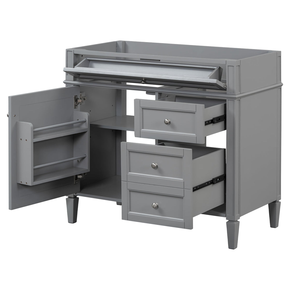 36'' Modern Bathroom Vanity without Top Sink