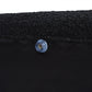 Fuji 49" Upholstered Oval Storage Bench, Ebony