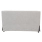 Slip Covered Settee with Casters