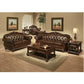 Anondale - Chair - Espresso Top Grain Leather Match & Cherry