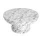MGO Faux Marble Coffee Table for Indoor and Outdoor Use