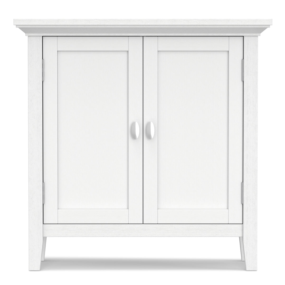 Redmond 32 Inch Wide Solid Wood Low Storage Cabinet