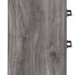Bronyan - Two Drawer Night Stand - Dark Gray
