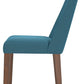 Lyncott - Dining Uph Side Chair (Set of 2) - Blue / Brown