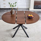 Extendable Round Dining Table (43" to 54")