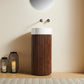 JINBO 16" Freestanding Cylindrical Cabinet