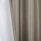 Twist Tab Total Blackout Window Curtain Panel Pewter 50x95"