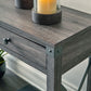 Freedan - Console Sofa Table - Grayish Brown