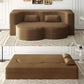 Modern Floor Sofa with 2 Pillows