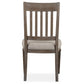 Lancaster - Dining Side Chair With Upholstered Seat (Set of 2) - Dovetail Gray