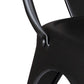 Set of 4 Stackable Metal Dining Chairs