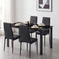 5-Piece Modern Dining Table Set