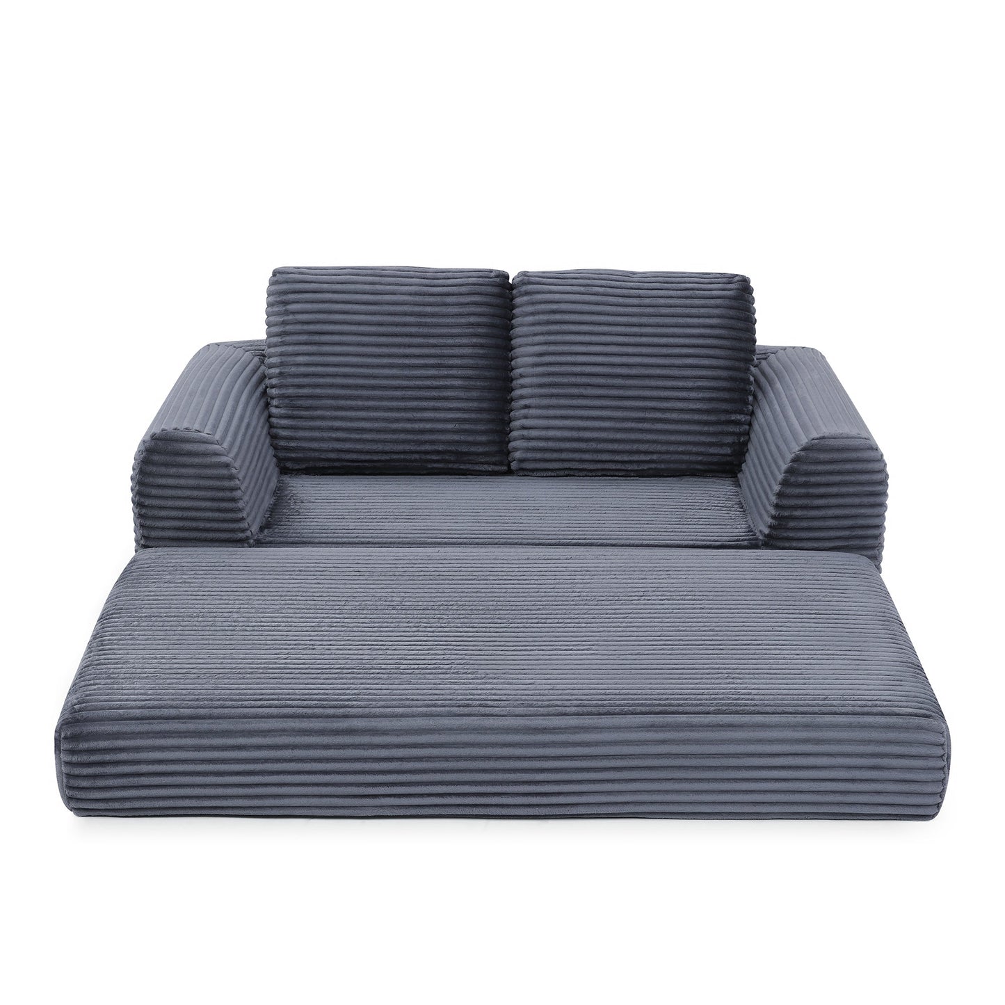 2-in-1 Folding Convertible Sofa Bed