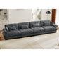 Super Comfort Oversized Modular Sectional Sofa, Deep Seat Convertible L Shaped Couch - view 4